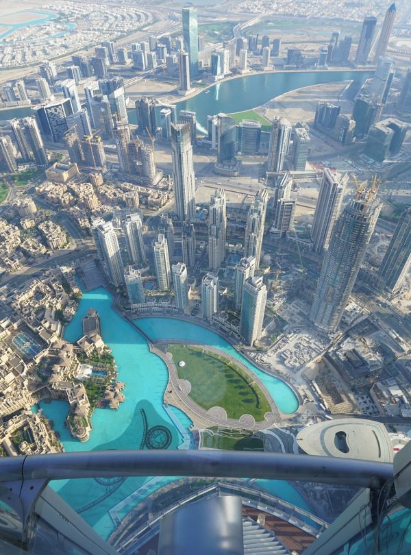 Burj Khalifa view inside Redsand