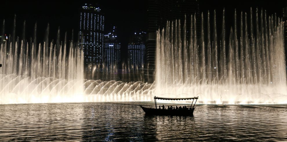 Dubai Fountain lake ride Redsand Tourism