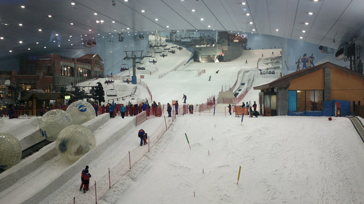 Ski Dubai Redsand - Image by emiratica
