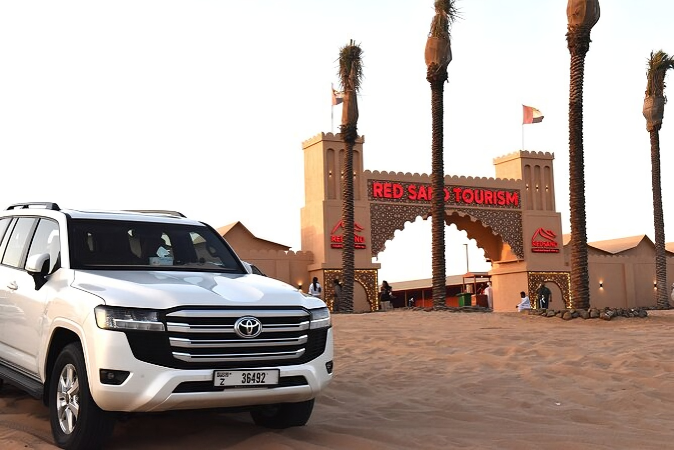 Redsand Desert safari Dubai view with convey hd Redsand Desert safari Dubai view with convey hd